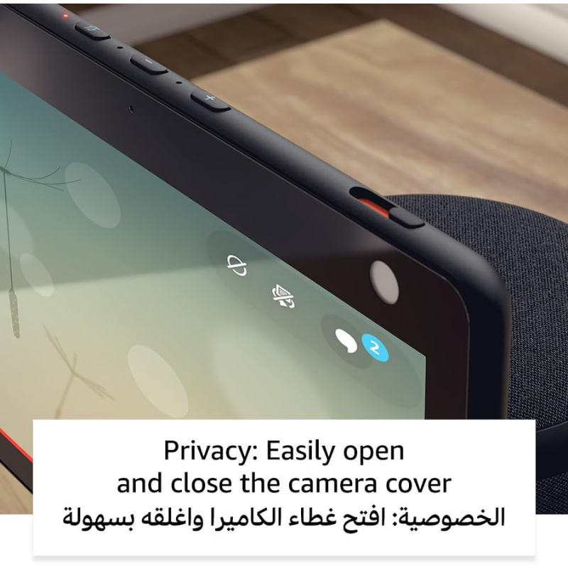 Amazon Echo Show 10 (Middle East Edition) 3rd-Gen Alexa | Home Smart Display (Arabic & English) Language