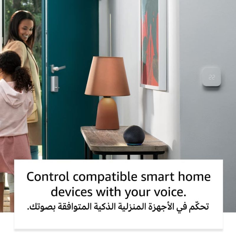 Amazon Echo Dot 5th Gen Amman Jordan Smart Home Teqane.com امازون ايكو دوت اليكسا الجيل الخامس المنزل الذكي عمّان الاردن تقني دوت كوم