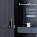 Smart WiFi Door Lock Fingerprint Amman Jordan Teqane.com قفل باب ذكي ببصمة الإصبع | واي فاي عمّان الاردن تقني دوت كوم