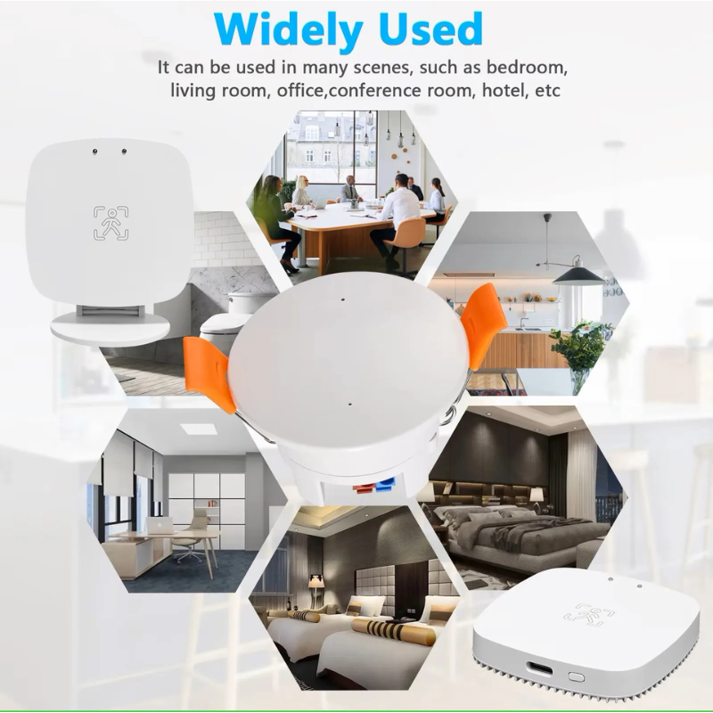 Human Presence Sensor WIFI | Tuya Smart Home | Micro Motion Wave Detection | Mobile App Control