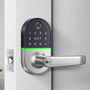 Smart door lock Fingerprint Bluetooth Outdoor IP66 Water-Resistant Amman Jordan Teqane.com قفل باب ذكي ببصمة الإصبع بلوتوث مقاوم للماء للاستعمال الخارجي عمّان الاردن تقني دوت كوم