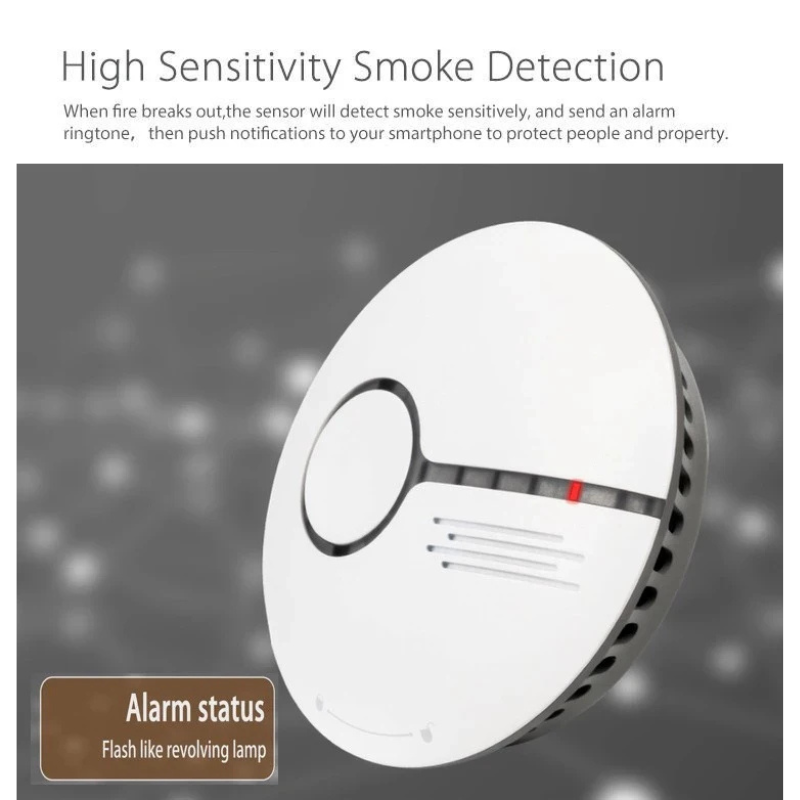 Smart Home WiFi Smoke Sensor | Jordan Amman Teqane.com