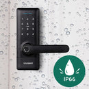 Smart door lock Fingerprint bluetooth Amman Jordan Teqane.com قفل باب ذكي ببصمة الإصبع بلوتوث عمّان الاردن تقني دوت كوم