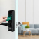 Smart door lock Fingerprint bluetooth Amman Jordan Teqane.com قفل باب ذكي ببصمة الإصبع بلوتوث عمّان الاردن تقني دوت كوم