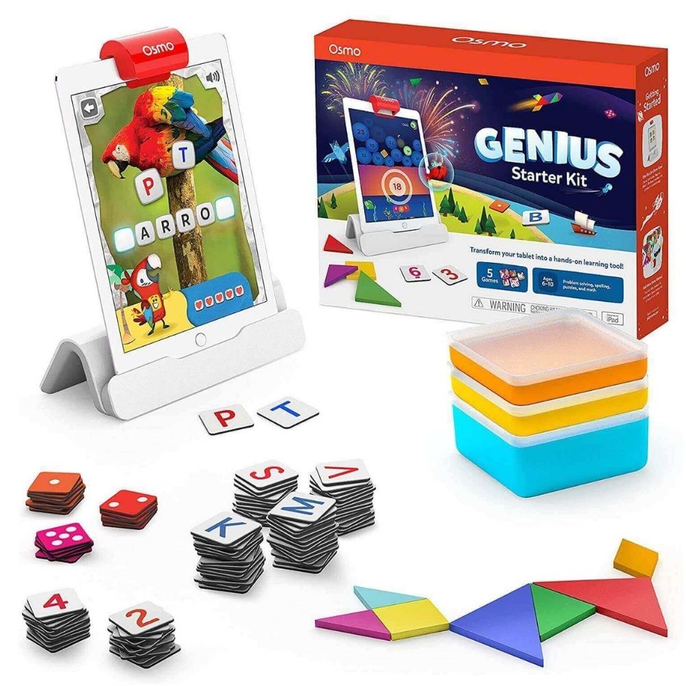 Osmo Genius Starter Kit STEM Amman Jordan Teqane.com اوزمو لعبة تعليمية لتطوير المهارات للصغار عمّان الاردن تقني دوت كوم