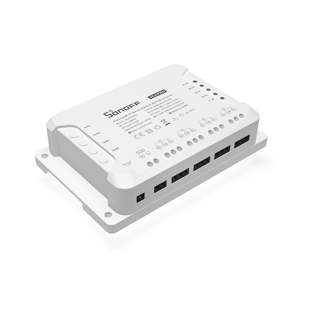 SONOFF 4CH Pro Smart Switch RF Home Automation Jordan Teqane.com سونوف مفاتيح تحكم ذكية الأردن تقني دوت كوم