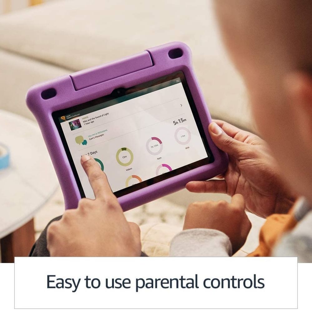 Tablet Amazon Fire 8 kids with Alexa Amman Jordan Smart Home Teqane.com تابلت امازون فاير مع اليكسا المنزل الذكي عمّان الاردن تقني دوت كوم