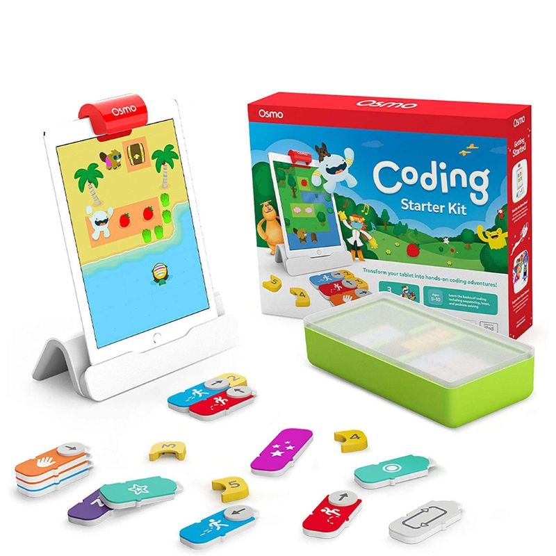 Osmo Kids (Coding Starter Kit) Ages 5-10+ | STEM Games| Requires iPad to Play