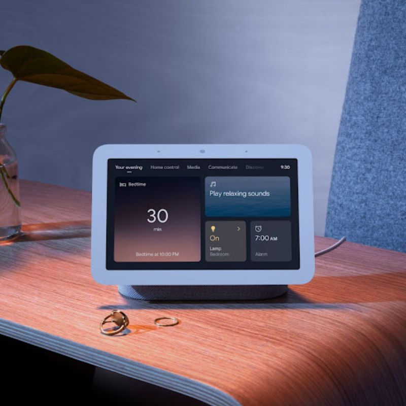 Google Nest Home Hub Smart Display Amman Jordan Smart Home Teqane.com جوجل نست هوم المنزل الذكي عمّان الاردن تقني.كوم