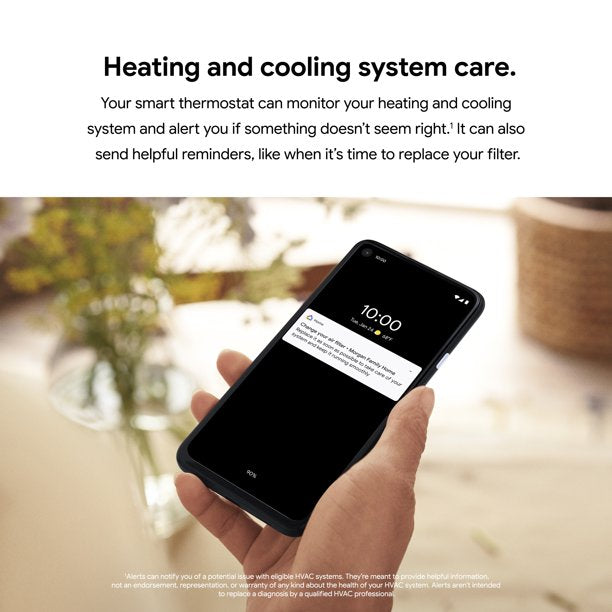 Google Nest Thermostat Smart Home Amman Jordan Teqane.com جوجل نست منظم حرارة عمان الاردن المنزل الذكي تقني.كوم