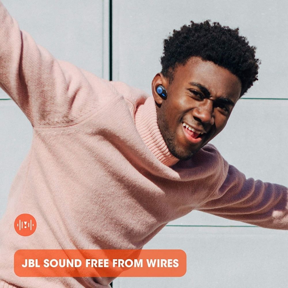 JBL Bluetooth Earbuds Tune True TWS 125 Amman Jordan Teqane.com سماعات جي بي ال بلوتوث عمّان الاردن تقني دوت كوم