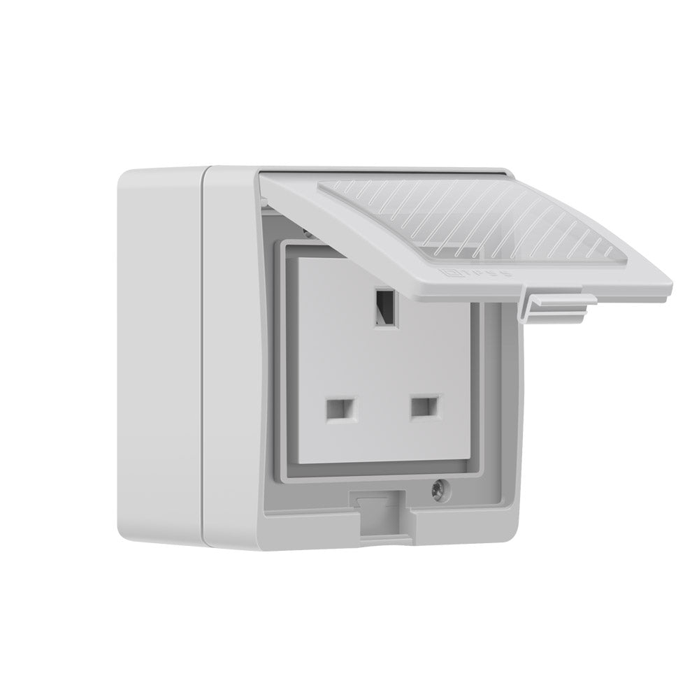 SONOFF Smart WiFi Waterproof Socket Home Automation Jordan Teqane.com سونوف مقبس مقاوم للماء الاردن المنزل الذكي تقني دوت كوم