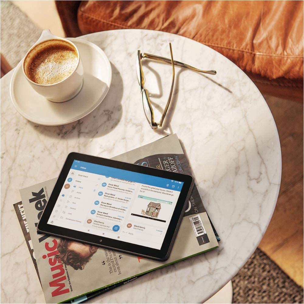Tablet Amazon Fire 8 plus with Alexa Amman Jordan Smart Home Teqane.com تابلت امازون فاير مع اليكسا المنزل الذكي عمّان الاردن تقني دوت كوم