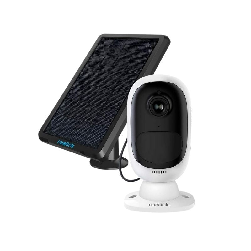 Reolink Wireless Security Camera with Solar Panel + Rechargable Battery | Full HD 1080p, works with Google