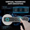 FILTWO Electronic Fingerprint Door Lock Handle | Keyless Entry | Electronic Code with Digital Keypad | 2 Keys included