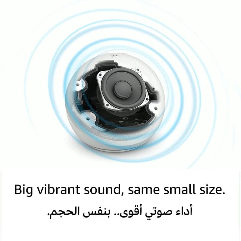 Amazon Echo Dot 5th Gen Amman Jordan Smart Home Teqane.com امازون ايكو دوت اليكسا الجيل الخامس المنزل الذكي عمّان الاردن تقني دوت كوم
