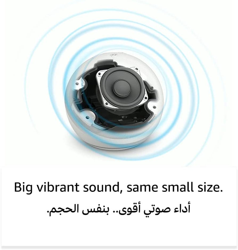 Amazon Echo Dot 5th Gen Amman Jordan Smart Home Teqane.com امازون ايكو دوت اليكسا الجيل الخامس المنزل الذكي عمّان الاردن تقني
