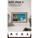 Amazon Echo Show 15 Full HD Smart Display with Fire TV - Teqane Jordan