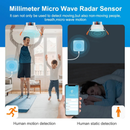 Human Presence Sensor WIFI | Tuya Smart Home | Micro Motion Wave Detection | Mobile App Control