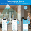 Human Presence Sensor WIFI | Tuya Smart Home | Micro Motion Wave Detection | Mobile App Control