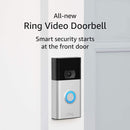 Ring Battery Video Doorbell Wireless Smart Home Security Camera 1080p HD 2nd Gen | Rechargeable Battery  | Jordan Amman Teqane.com