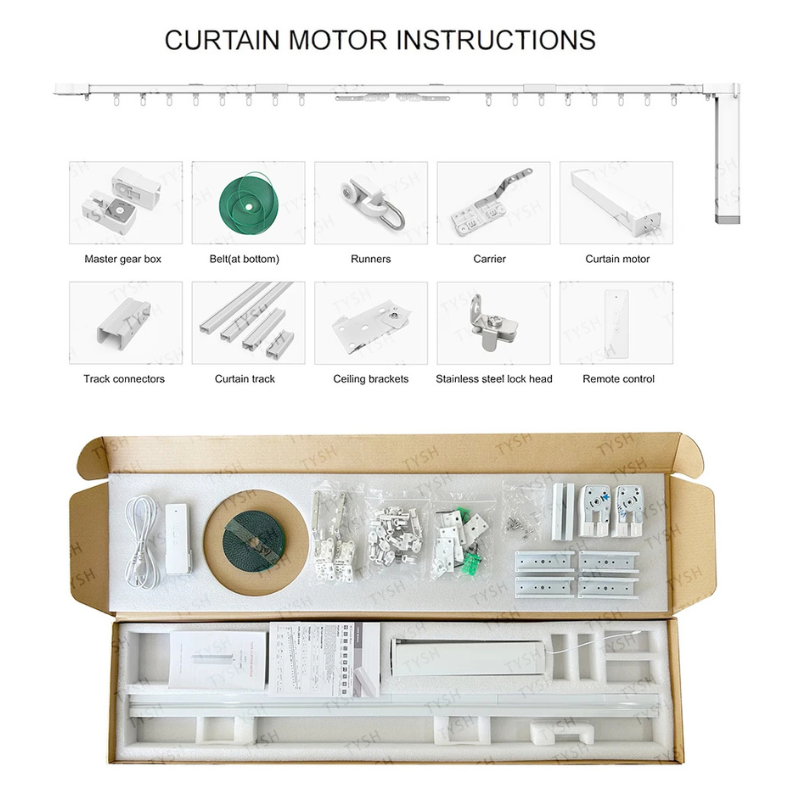 Tuya Smart Home Curtain System Amman Jordan Teqane.com نظام ستائر ذكي للمنزل الذكي عمّان الأردن تقني دوت كوم
