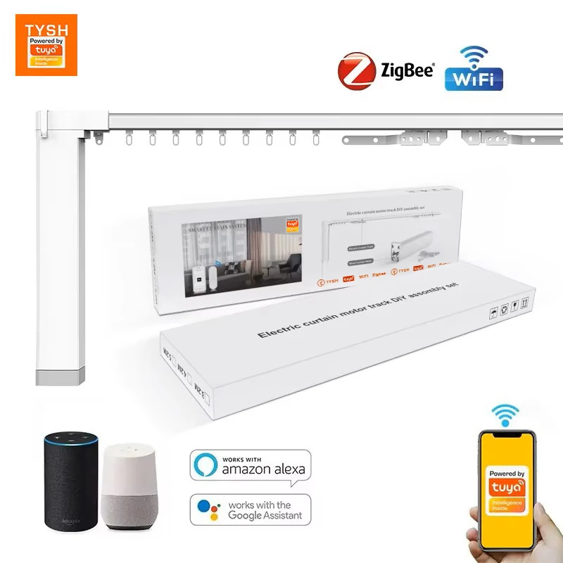 Tuya Smart Home Curtain System Amman Jordan Teqane.com نظام ستائر ذكي للمنزل الذكي عمّان الأردن تقني دوت كوم