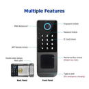 Smart door lock Home Security  Amman Jordan Teqane.com قفل باب ذكي ببصمة الإصبع  عمّان الاردن تقني دوت كوم 