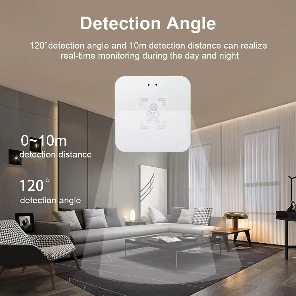 Human Presence Sensor ZigBee | Tuya Smart Home | Micro Motion Wave Detection | Mobile App Control | ZigBee Hub Required Human Presence Sensor ZigBee | Tuya Smart Home | Micro Motion Wave Detection | Mobile App Control | ZigBee Hub Required