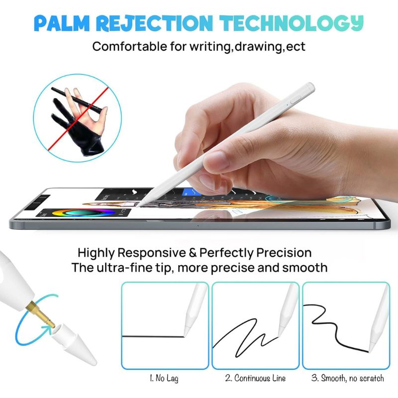  Stylus Digital Pen for Apple iPad Amman Jordan Teqane.com قلم الكتروني للرسم لجهاز ابل اي باد عمّان الاردن تقني دوت كوم 