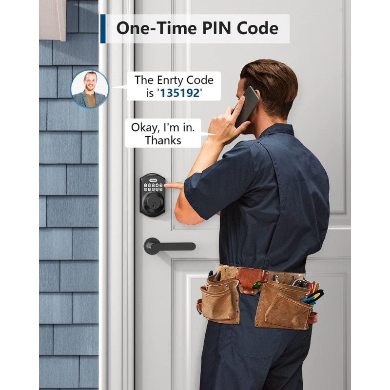 Electronic Keypad Door Lock Keyless Entry Amman Jordan Teqane.com قفل باب الكتروني مع لوحة مفاتيح عمّان الاردن تقني دوت كوم 