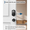 Electronic Keypad Door Lock Keyless Entry Amman Jordan Teqane.com قفل باب الكتروني مع لوحة مفاتيح عمّان الاردن تقني دوت كوم 