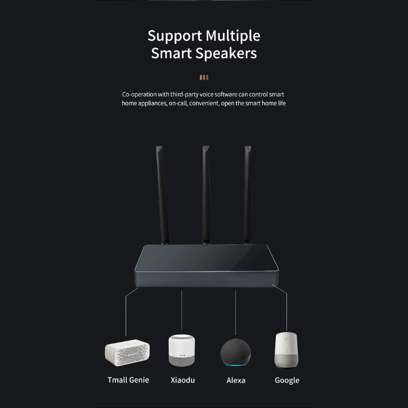Multi-Mode Wi-Fi ZigBee & Bluetooth Gateway Hub | Tuya Smart Home | Mobile App & Voice Control Multi-Mode Wi-Fi ZigBee & Bluetooth Gateway Hub | Tuya Smart Home | Mobile App & Voice Control
