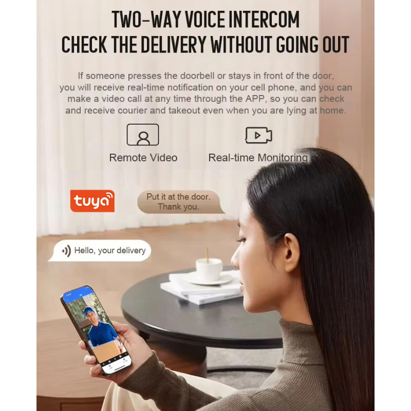 Tuya Smart Wi‑Fi App Door Lock | Jordan Amman Teqane.com