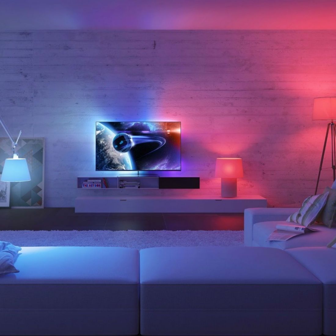 Where to buy Philips Hue Smart Home Amman Jordan Teqane.com فيليبس هيو عمان الاردن المنزل الذكي تقني دوت كوم