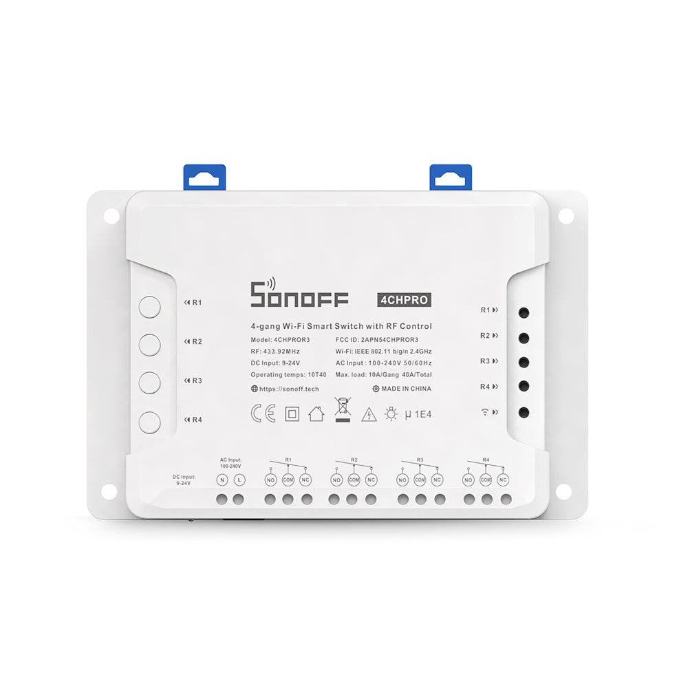 SONOFF 4CH Pro Smart Switch RF Home Automation Jordan Teqane.com سونوف مفاتيح تحكم ذكية الأردن تقني دوت كوم