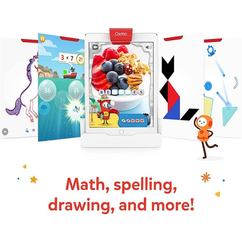  Osmo Genius Starter Kit STEM Amman Jordan Teqane.com اوزمو لعبة تعليمية لتطوير المهارات للصغار عمّان الاردن تقني دوت كوم 