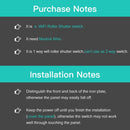  BSEED Smart WiFi Shutter Switch Amman Jordan Smart Home Teqane.com لوحة كبسات ذكية للاباجورات لاتمتة المنزل عمّان الاردن تقني دوت كوم 