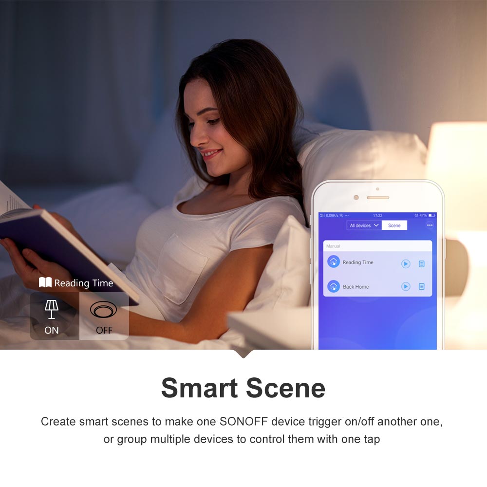 SONOFF Dual Smart WiFi Switch Smart Home Amman Jordan Teqane.com سونوف مفتاح مزدوج ذكي واي فاي عمان المنزل الذكي تقني.كوم