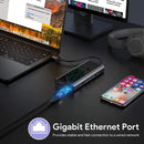  USB C Hub, 13-in-1 Docking Station Amman Jordan Smart Home Teqane.com موزع يو اس بي سي متعدد المنافذ المنزل الذكي عمّان الاردن تقني دوت كوم 