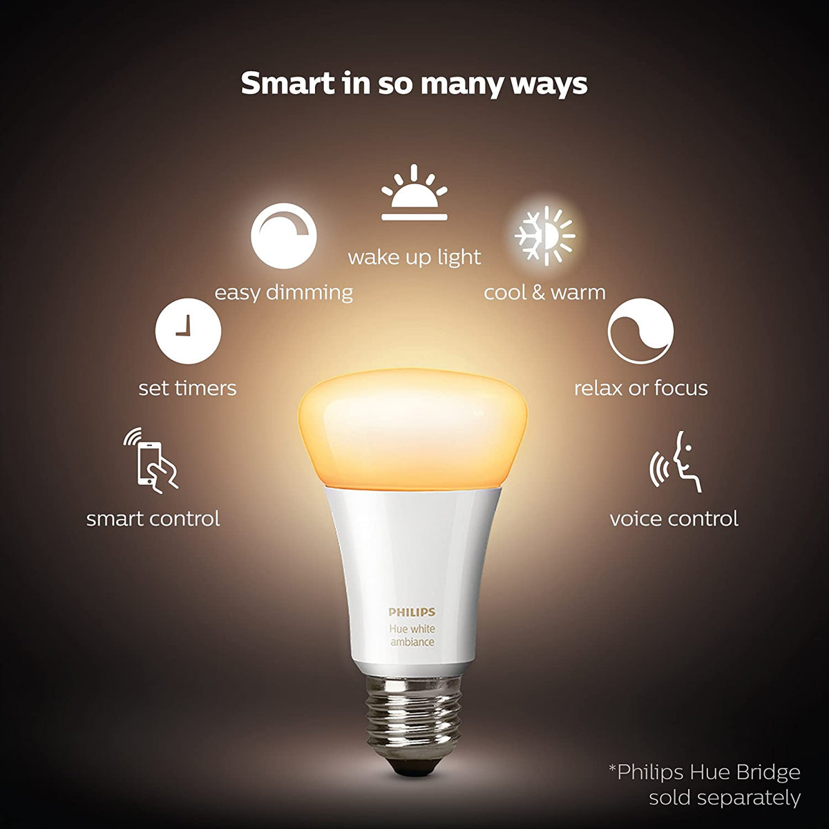  Philips Hue Bluetooth white Smart Light Twin in Jordan Amman teqane.com أنارة فيليبس هيو أصفر الذكية بلوتوث أصفر عدد2الاردن عمّان