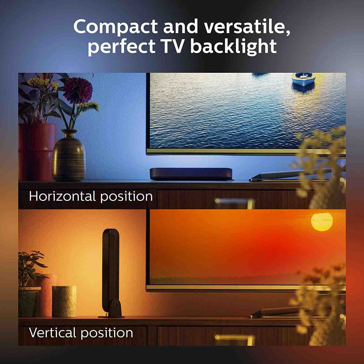  Philips Hue Play Bar Color Amman Jordan Smart Home Teqane.com إنارة فيليبس هيو بلاي بار ملونة المنزل الذكي عمّان الاردن تقني دوت كوم 