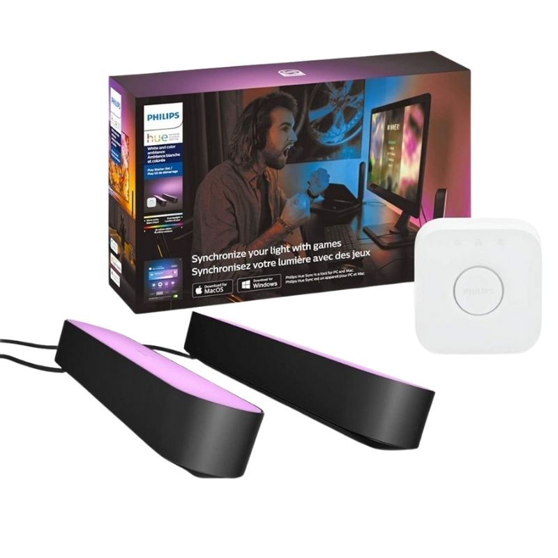  Philips Hue Play Bar Color Amman Jordan Smart Home Teqane.com إنارة فيليبس هيو بلاي بار ملونة المنزل الذكي عمّان الاردن تقني دوت كوم 