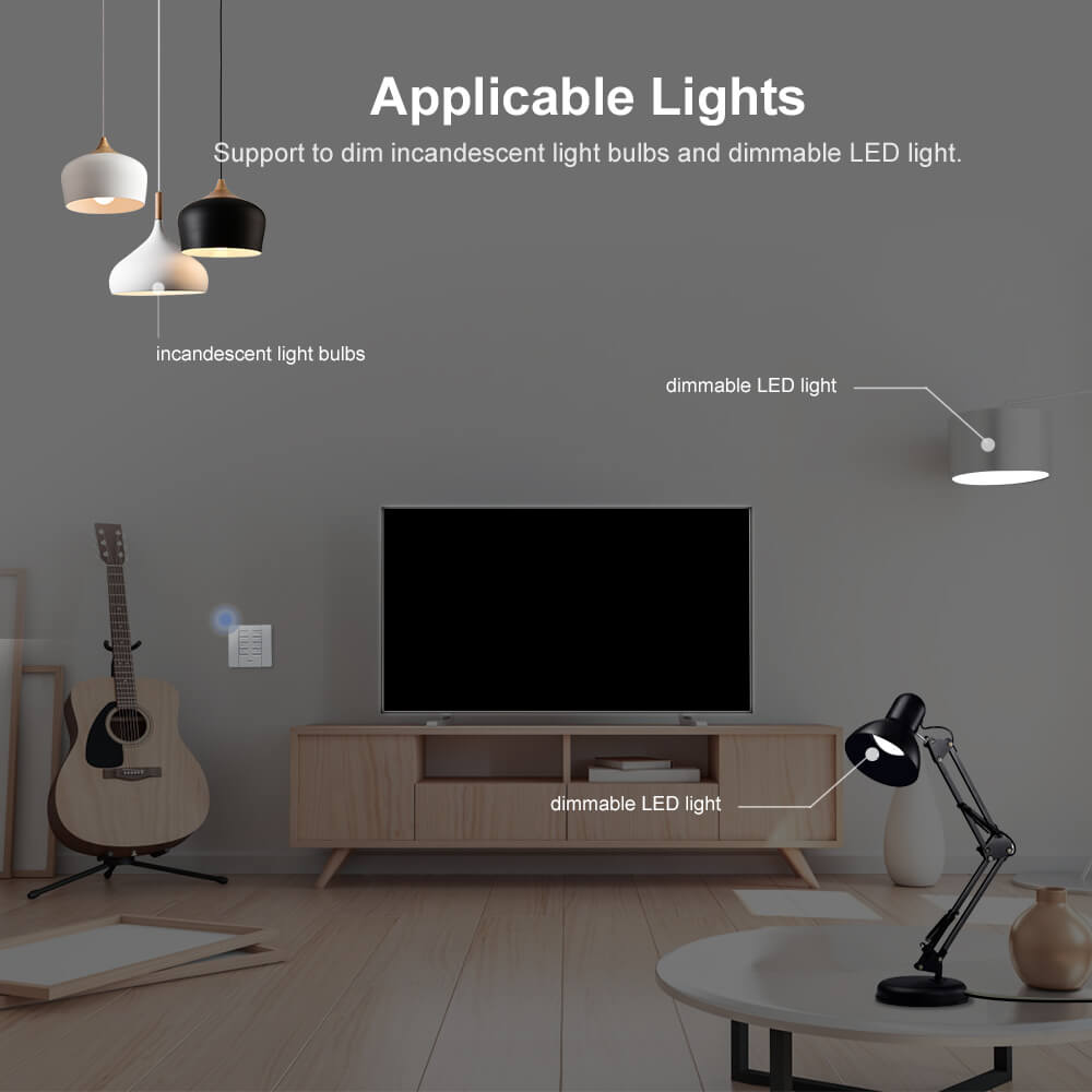 SONOFF Smart Dimmer Switch Home Automation Jordan Teqane.com سونوف مفتاح ذكي للتحكم بدرجات الإنارة الاردن المنزل الذكي تقني.كوم