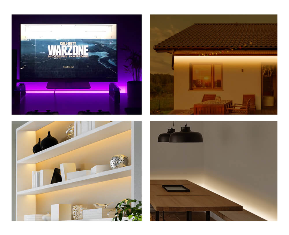 SONOFF Smart LED RGB Light Strip 5M Home Automation Jordan Teqane.com سونوف حبل إنارة ذكي ملون الاردن المنزل الذكي تقني دوت كوم