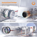  Yaber Wifi Portable Projector Amman Jordan Smart Home Teqane.com بروجكتر متنقل يابر واي فاي المنزل الذكي عمّان الاردن تقني دوت كوم 